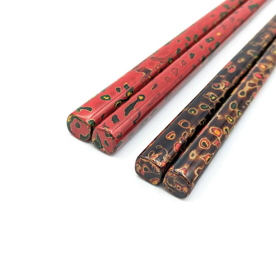 Tsugaru-Nuri Kara-Nuri Lacquered Chopsticks(Engravable)