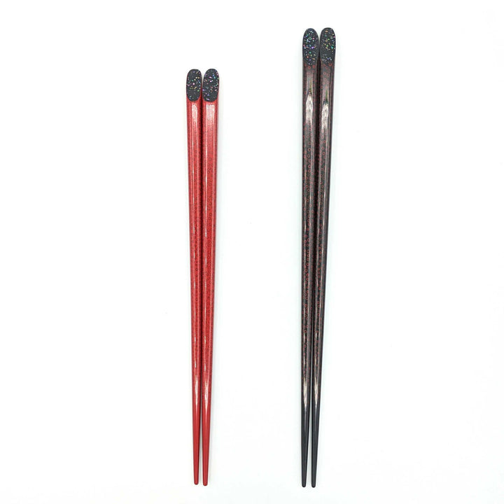 Tsugaru-Nuri Top-Shaved Raden Lacquered Chopsticks (Engravable)