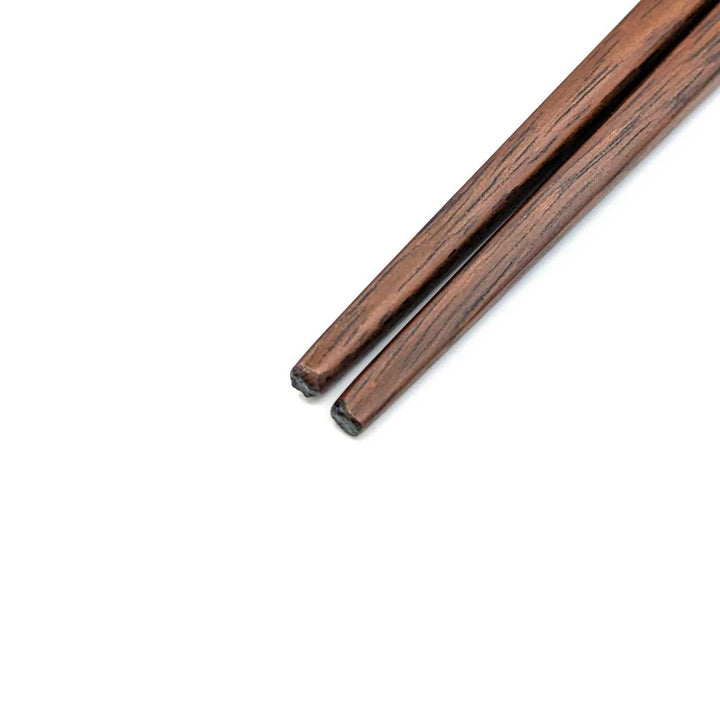 Ebony Wooden Chopsticks - Non-Slip Square Tips (Engravable)
