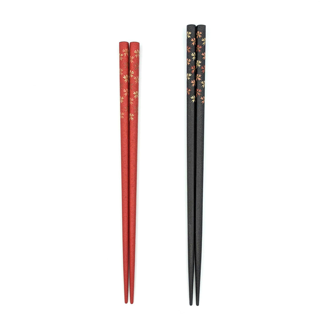 Wajima Lacquerware Slim Square Sakura Chopsticks
