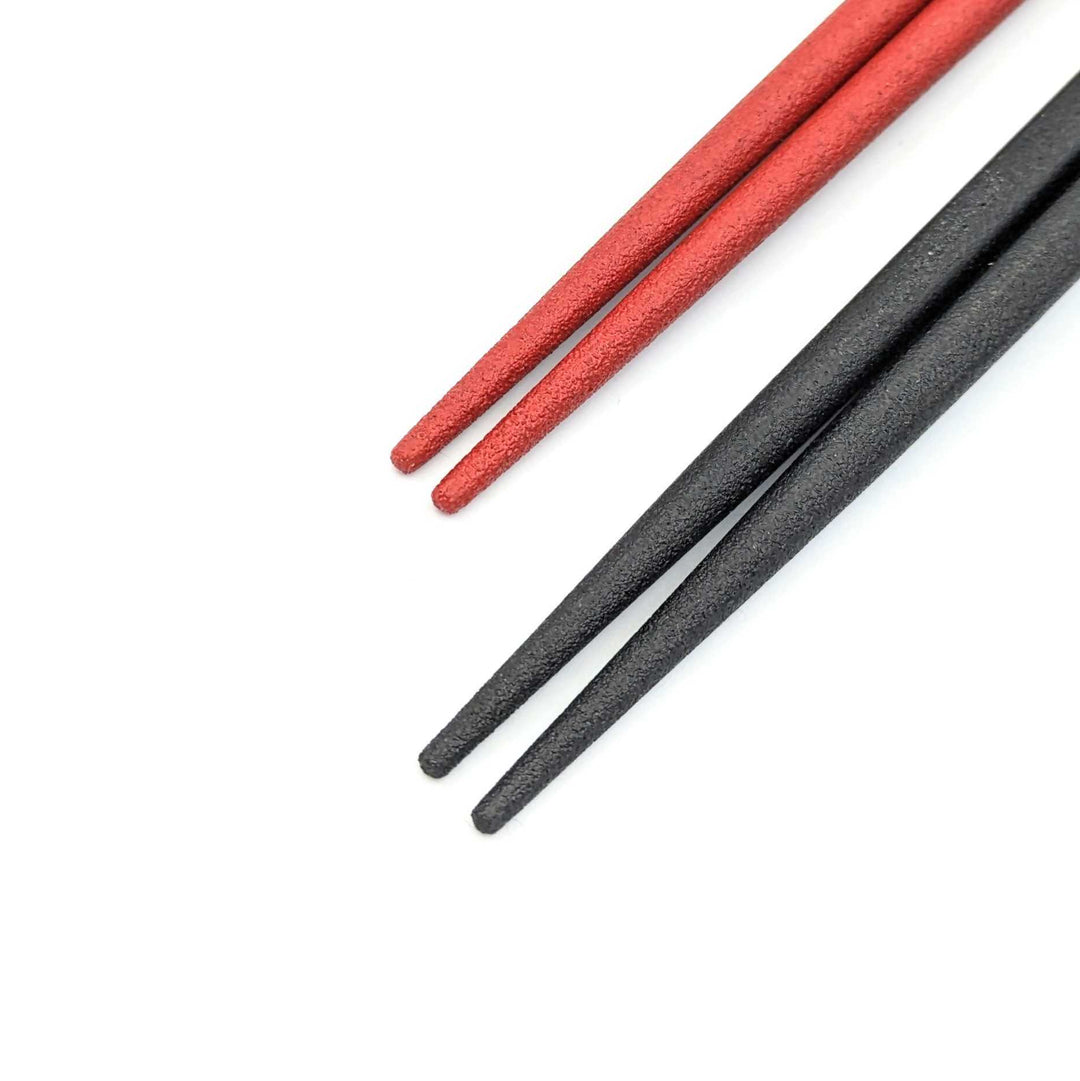 Wajima Lacquerware Slim Square Sakura Pair Chopsticks