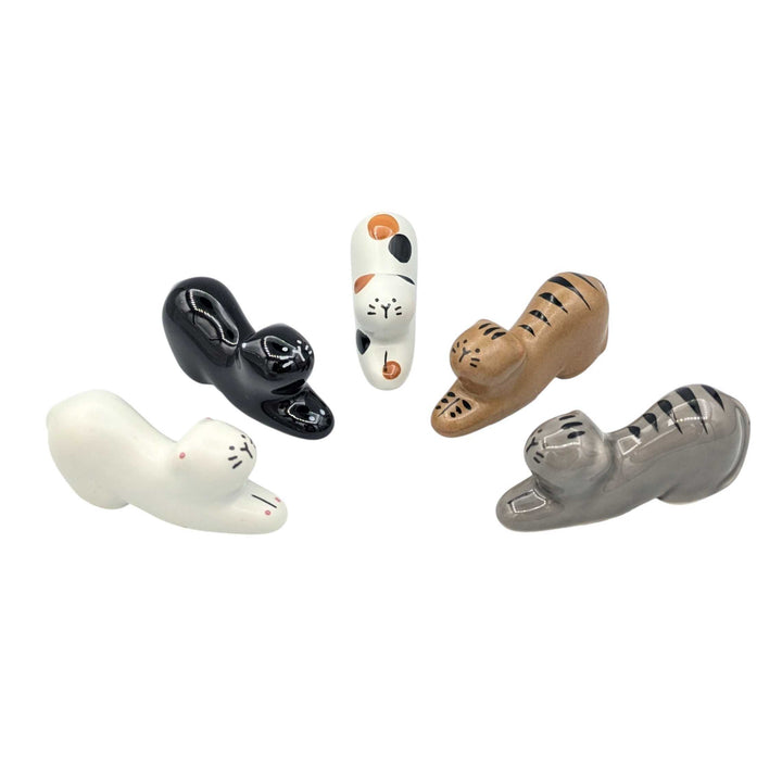Hasami Ware Chopstick Rest – Cat