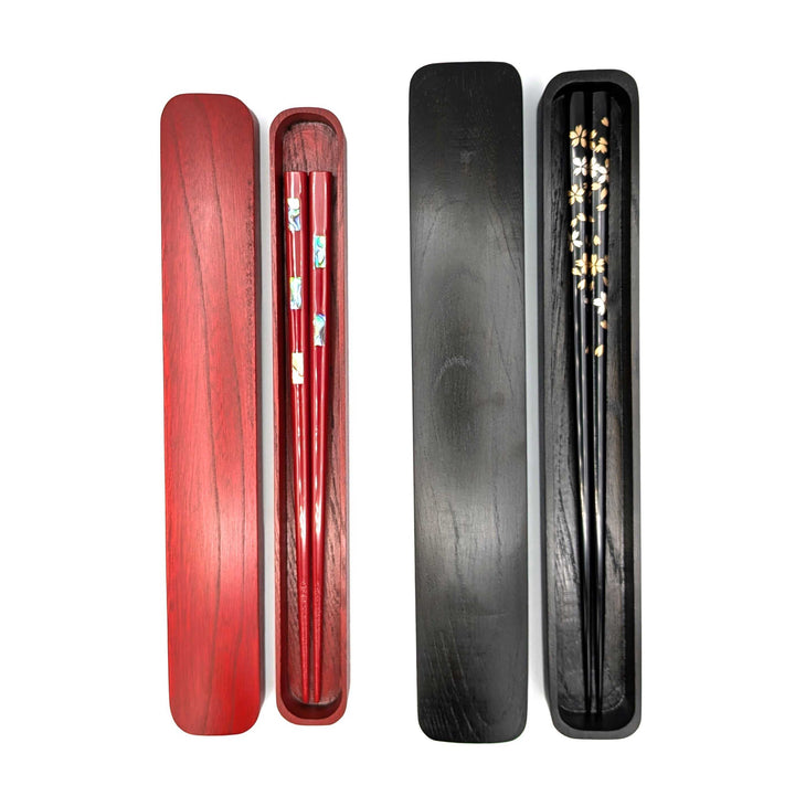Capped Wooden Chopstick Case(Engravable)