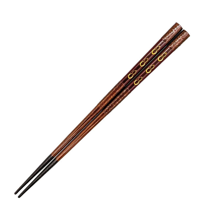 Wakasa Lacquer Chopsticks – Six Lucky Gourds (Hyotan)(Engravable)