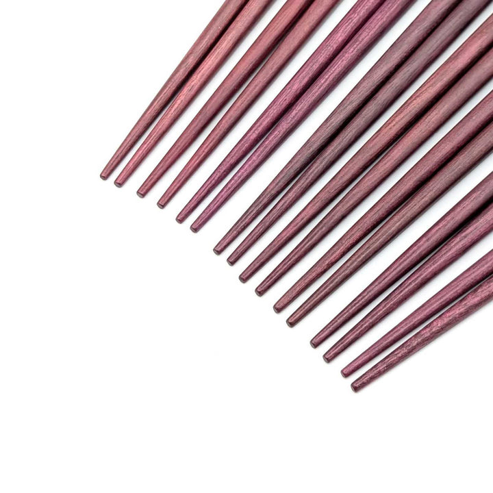Shell Inlay Chopsticks -A variety of Japanese motifs (Engravable)