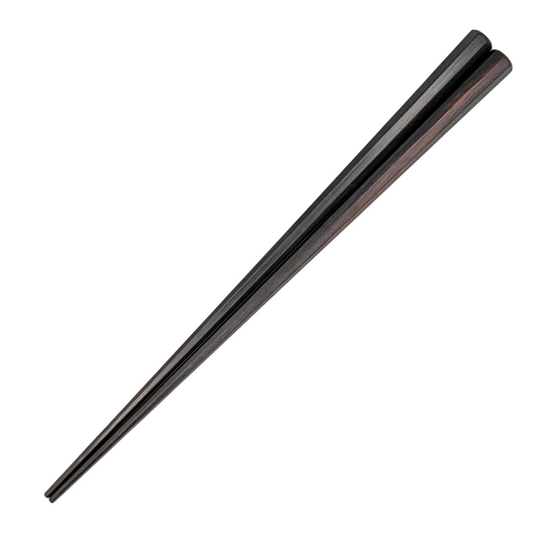 Kyoto Fine Woods Octagonal Ebony & Satinwood Chopsticks