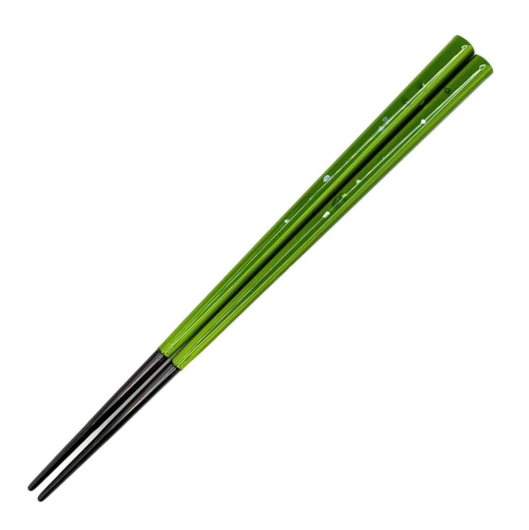 Ocean Shimmer Wakasa Lacquer Japanese Chopsticks (Engravable)