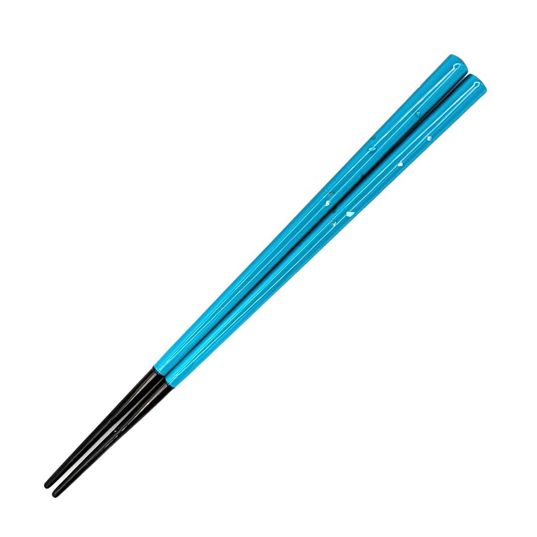 Ocean Shimmer Wakasa Lacquer Japanese Chopsticks (Engravable)