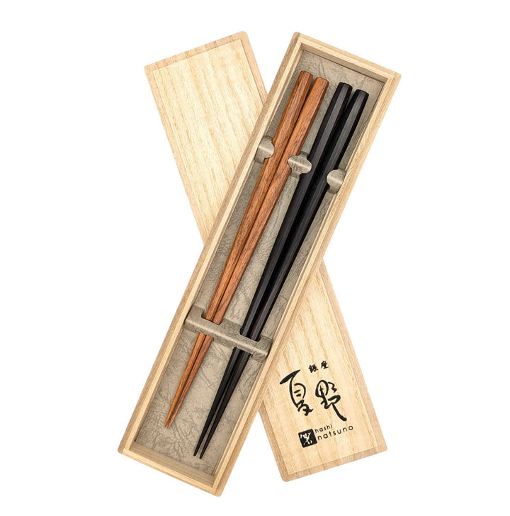 Niigata Wooden Chopsticks: Ultimate Octagonal Chopsticks set in a wooden box